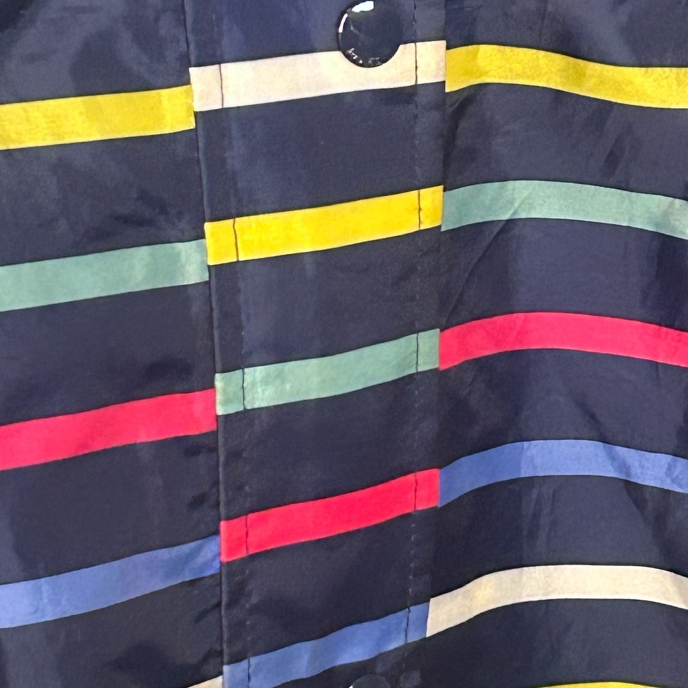 Colorful Striped Rain jacket - Picture 4 of 8